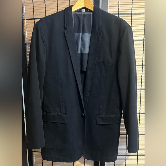 Men’s Burberry Brit Jacket - Willson -Black- Size MCotton. Made in Portugal. Men